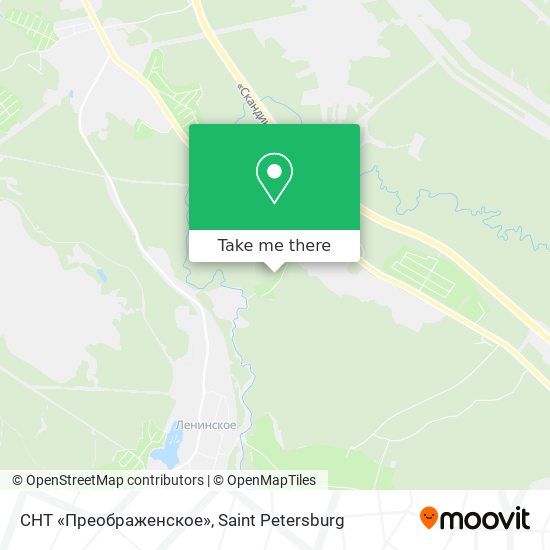 СНТ «Преображенское» map
