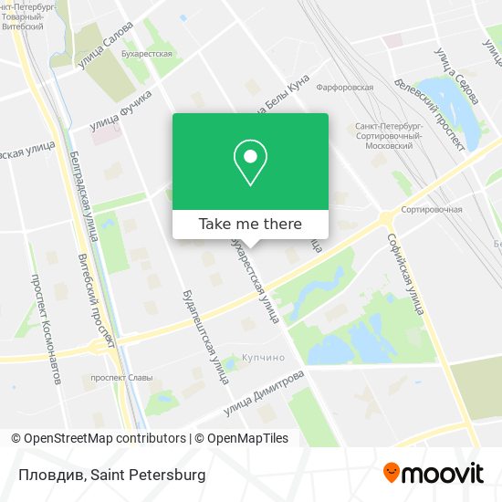 Пловдив map