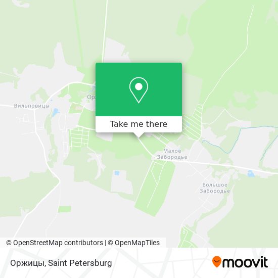 Оржицы map