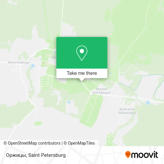 Оржицы map