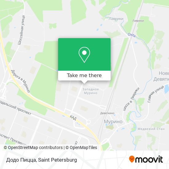 Додо Пицца map