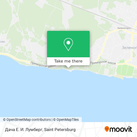 Дача Е. И. Лумберг map