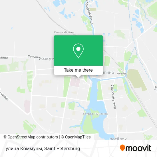 улица Коммуны map