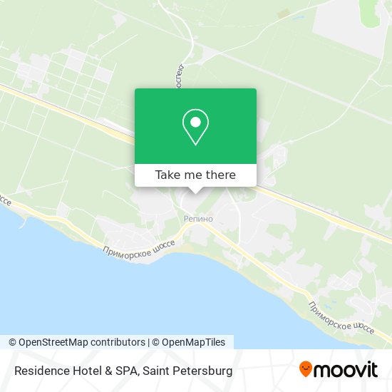 Residence Hotel & SPA map