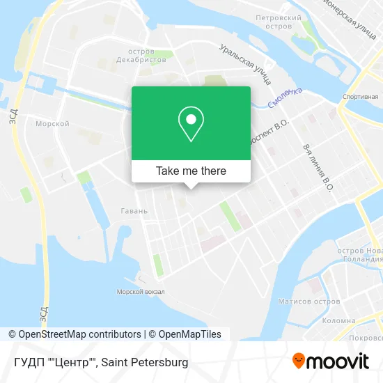 ГУДП ""Центр"" map