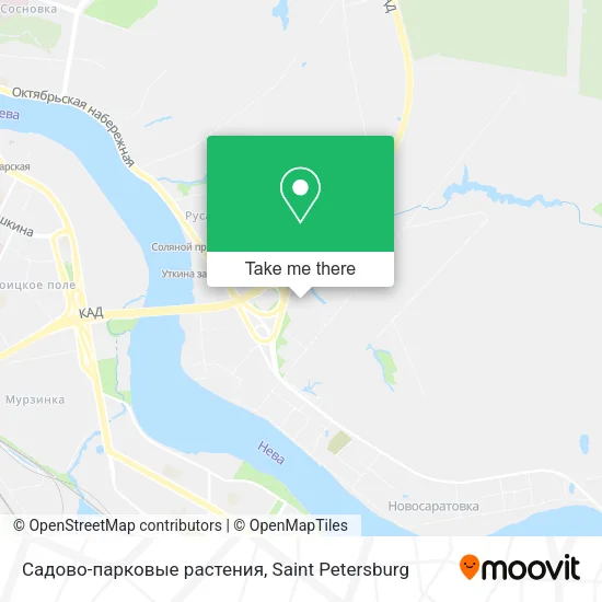 Садово-парковые растения map