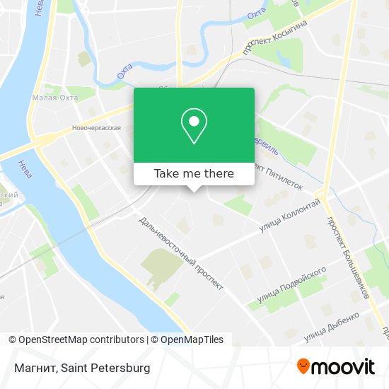 Магнит map