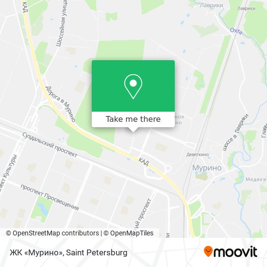 ЖК «Мурино» map