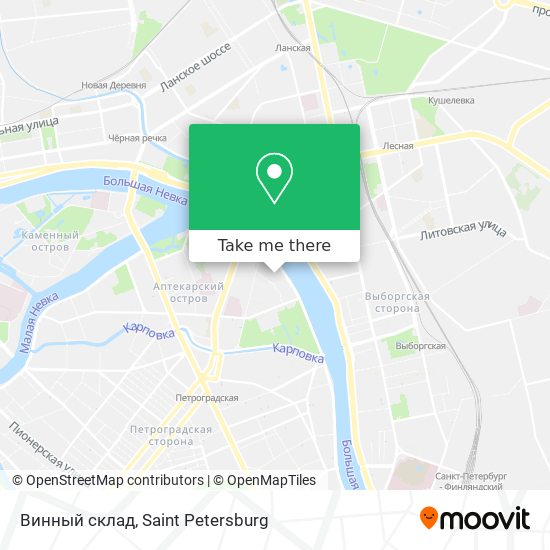 Винный склад map
