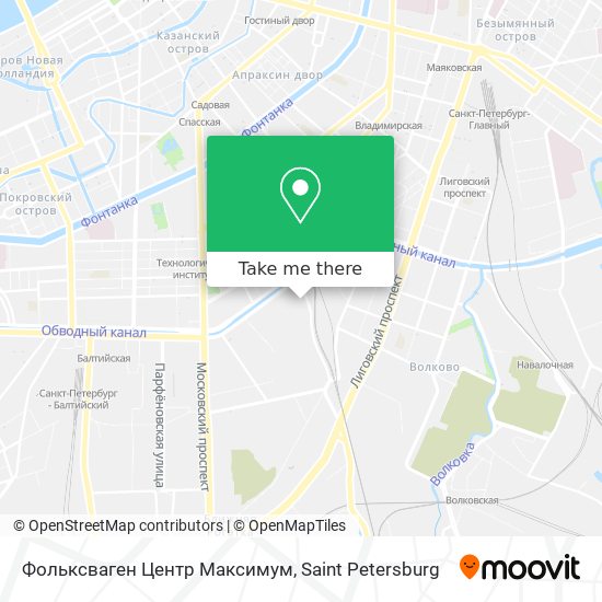 Фольксваген Центр Максимум map