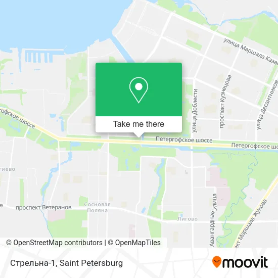 Стрельна-1 map