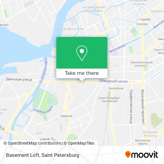 Basement Loft map