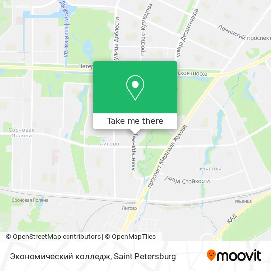 Экономический колледж map