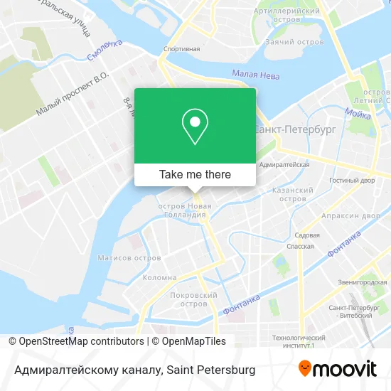 Адмиралтейскому каналу map