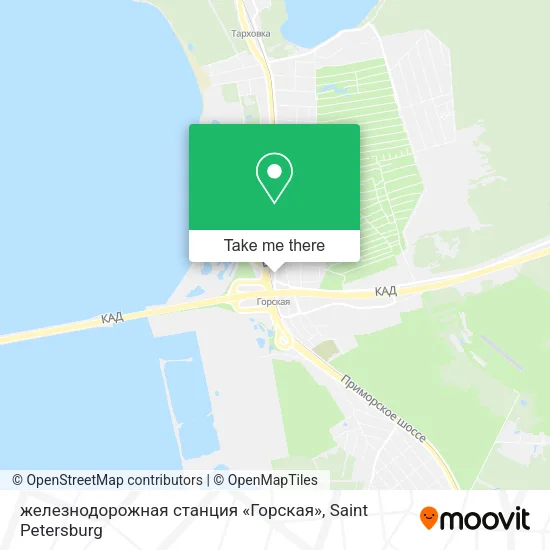 железнодорожная станция «Горская» map