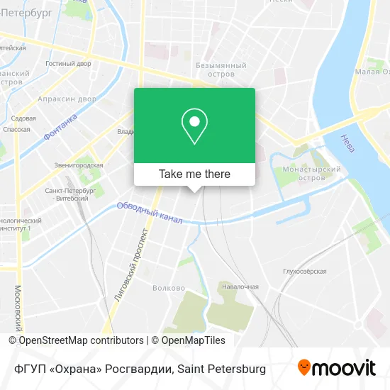 ФГУП «Охрана» Росгвардии map