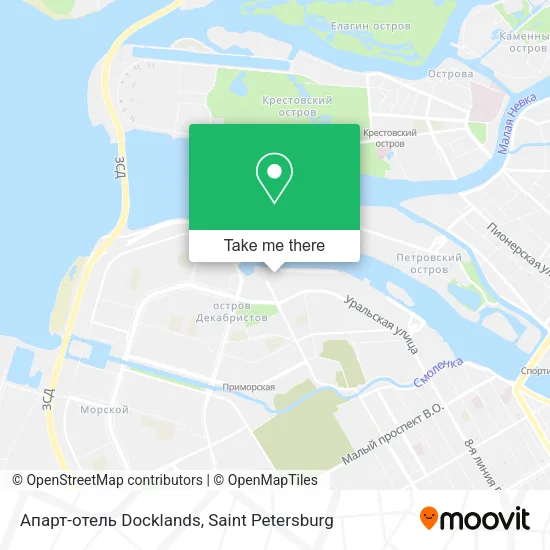 Апарт-отель Docklands map