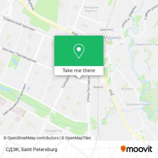 СДЭК map