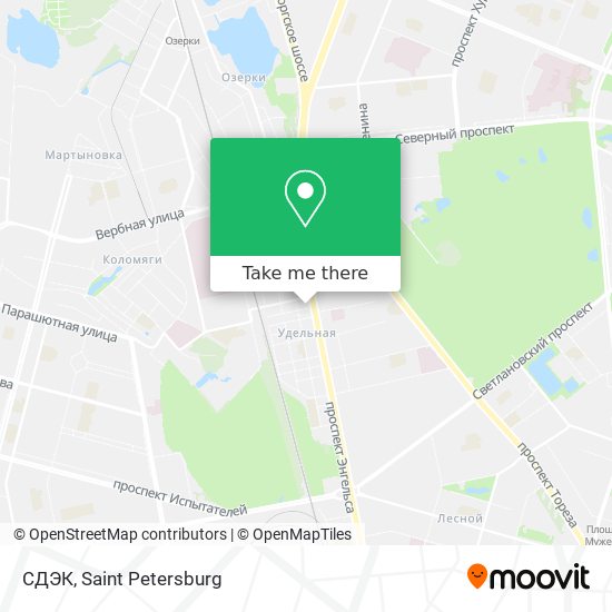 СДЭК map