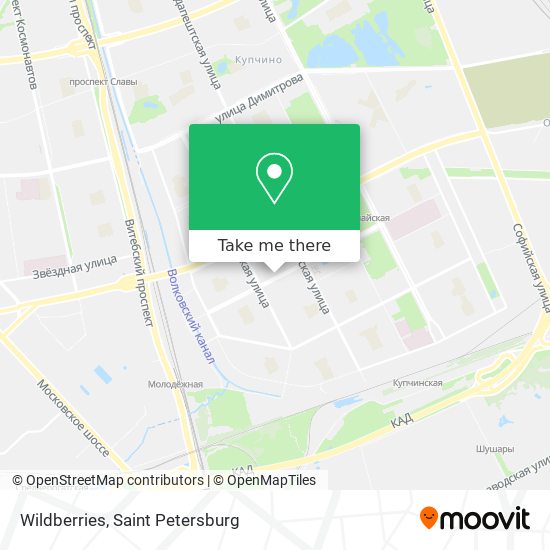 Wildberries map