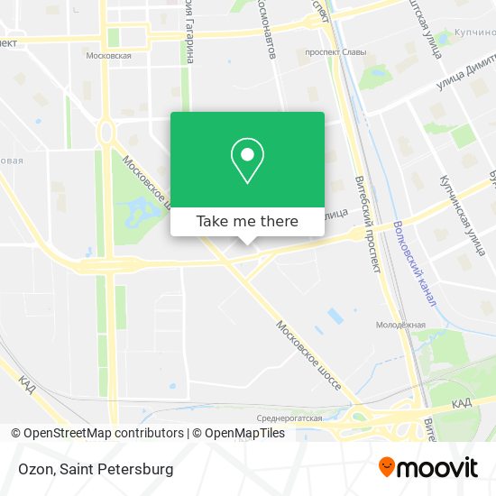 Ozon map