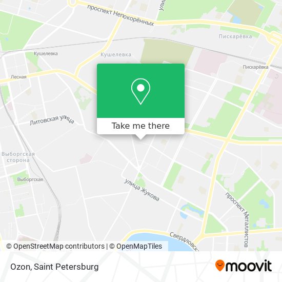 Ozon map