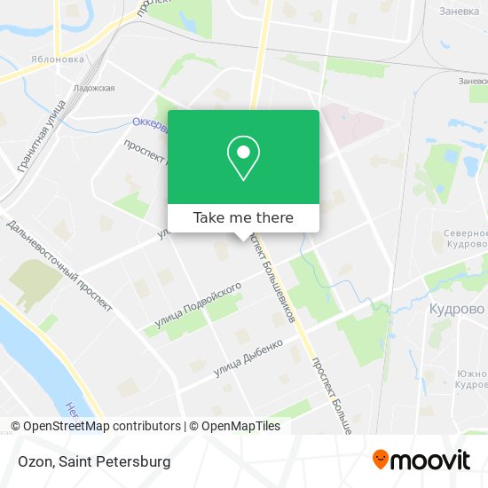 Ozon map