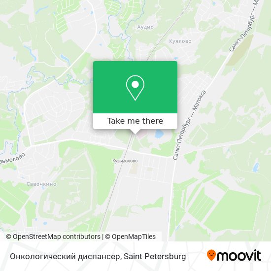Онкологический диспансер map
