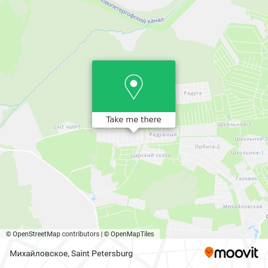Михайловское map