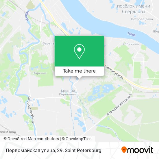 Первомайская улица, 29 map
