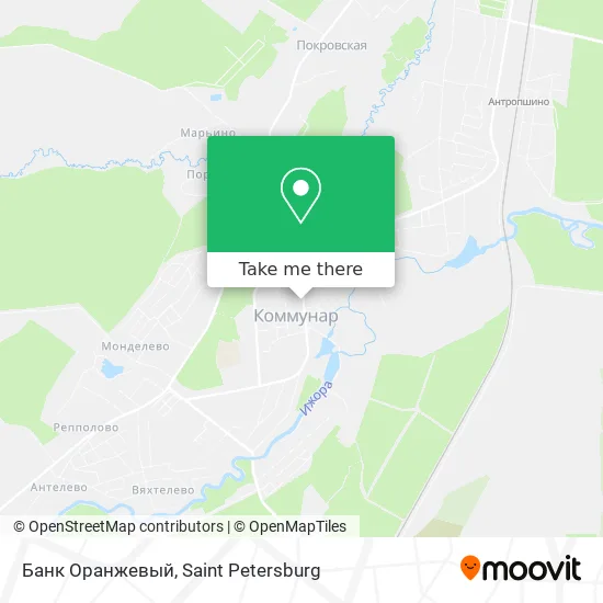 Банк Оранжевый map