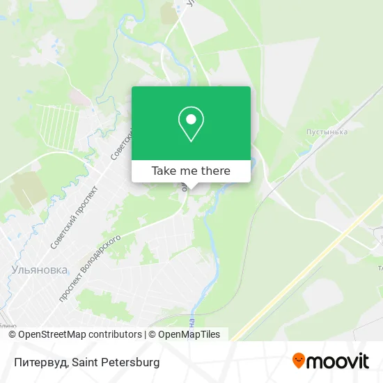 Питервуд map