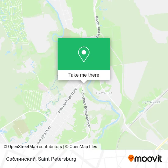 Саблинский map