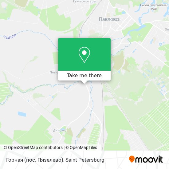 Горная (пос. Пязелево) map