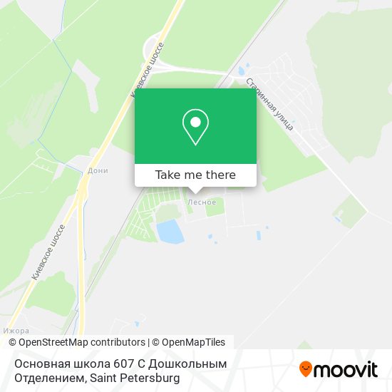 Основная школа 607 С Дошкольным Отделением map