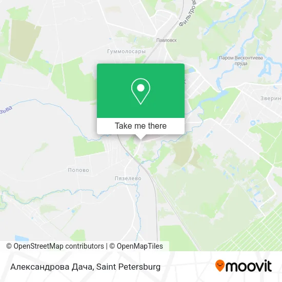 Александрова Дача map