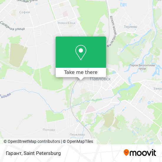 Гарант map