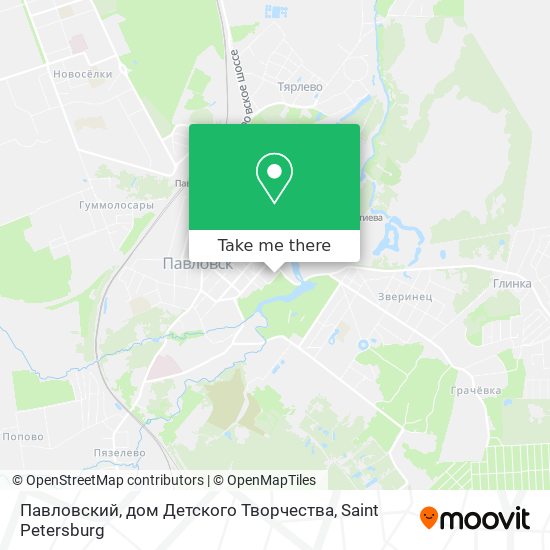Павловский, дом Детского Творчества map