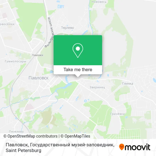 Павловск, Государственный музей-заповедник map