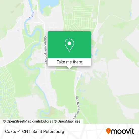 Сокол-1 СНТ map