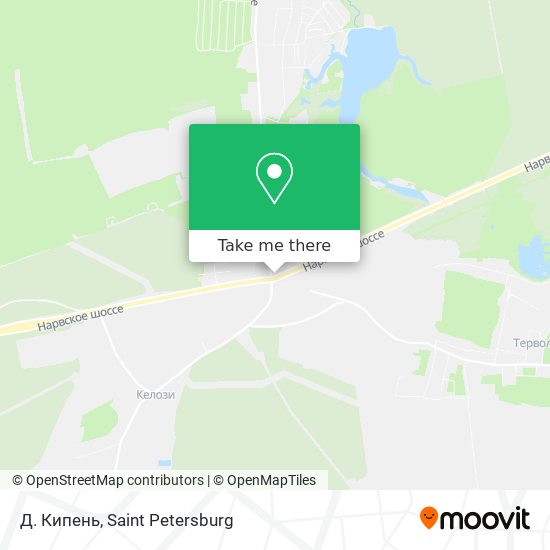 Д. Кипень map
