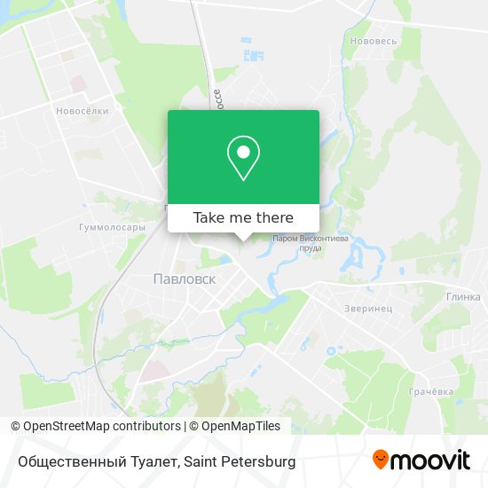 Общественный Туалет map