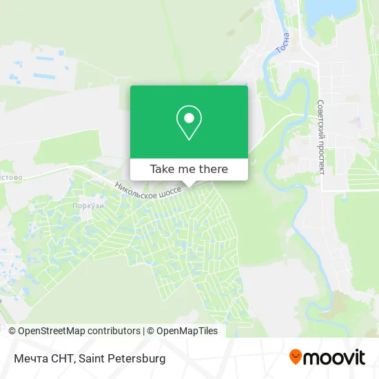 Мечта СНТ map