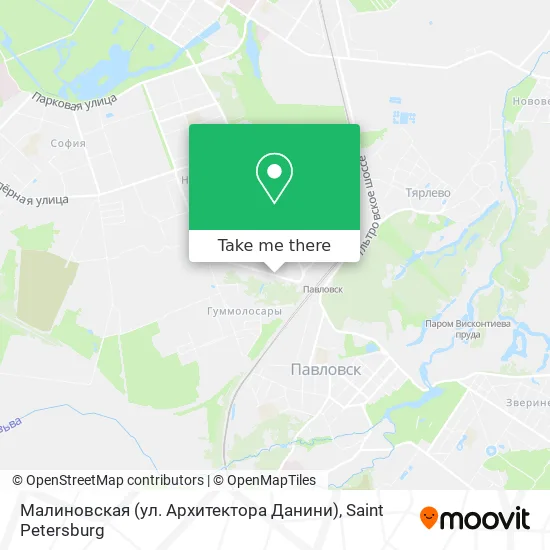 Малиновская (ул. Архитектора Данини) map
