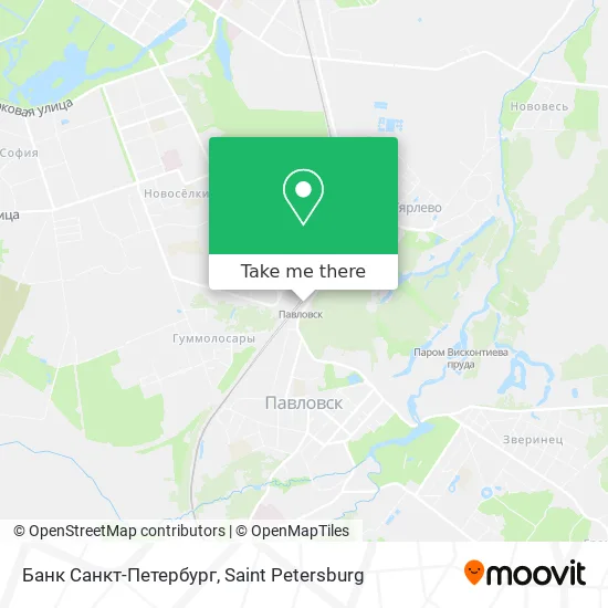 Банк Санкт-Петербург map