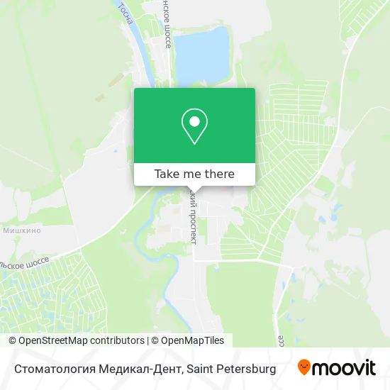 Стоматология Медикал-Дент map