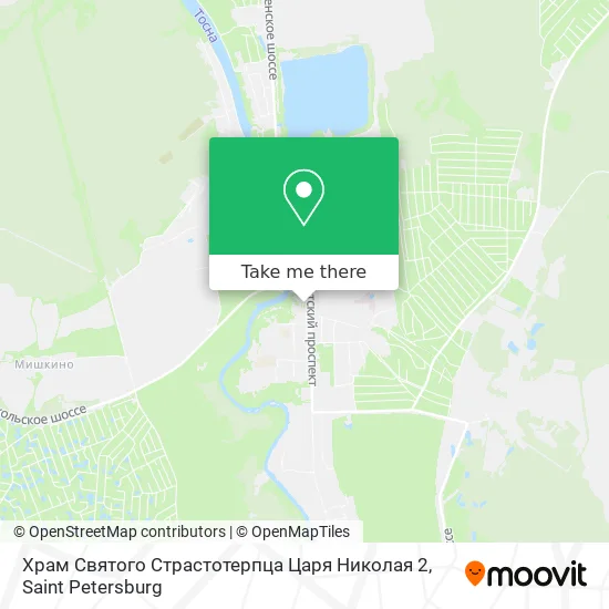 Храм Святого Страстотерпца Царя Николая 2 map