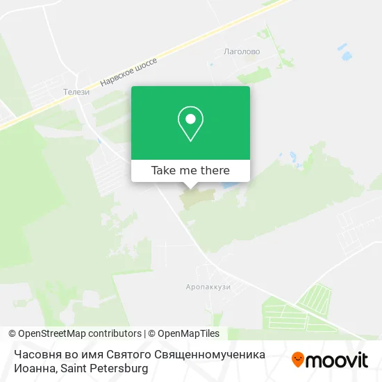 Часовня во имя Святого Священномученика Иоанна map