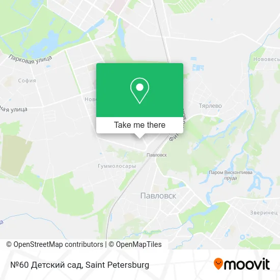 №60 Детский сад map