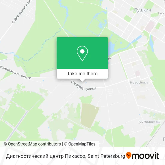 Диагностический центр Пикассо map